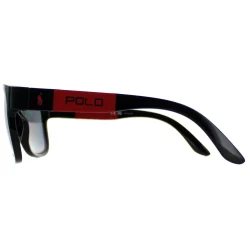 Polo Ralph Lauren Polarised^Sunglasses PH4162 500181 Shiny Black Grey Polarised