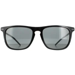 Polo Ralph Lauren Rectangle^Sunglasses PH4168 500187 Shiny Black Grey