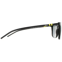 Polo Ralph Lauren Rectangle^Sunglasses PH4168 500187 Shiny Black Grey