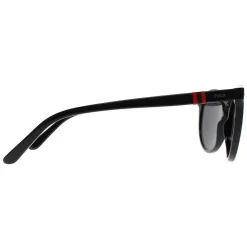 Polo Ralph Lauren Round^Sunglasses PH4151 500187 Shiny Black Dark Grey