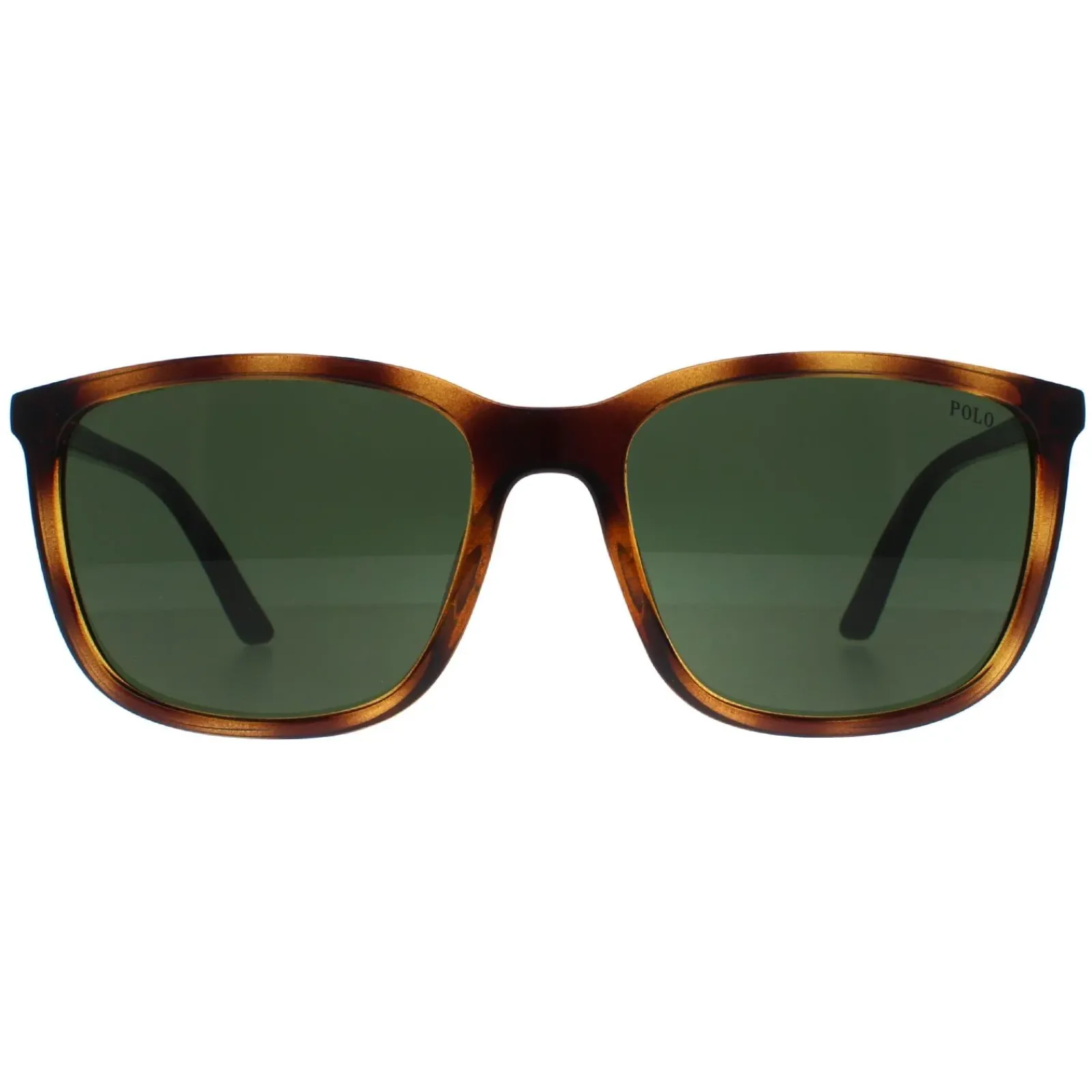 Polo Ralph Lauren Square^Sunglasses PH4185U 500371 Shiny Havana Dark Green