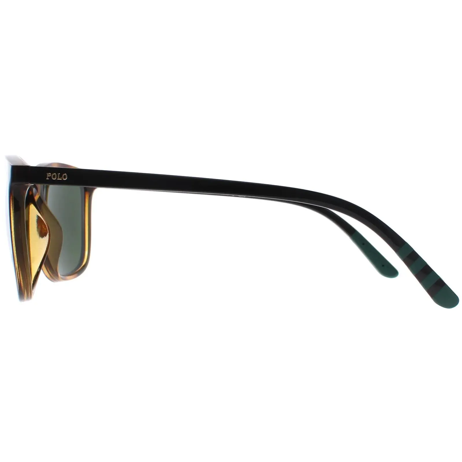 Polo Ralph Lauren Square^Sunglasses PH4185U 500371 Shiny Havana Dark Green