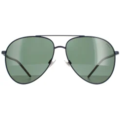 Polo Ralph Lauren Aviator^Sunglasses PH3131 930371 Matte Navy Blue Green
