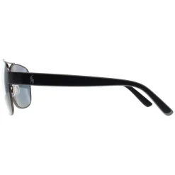 Polo Ralph Lauren Polarised|Aviator^Sunglasses PH3122 915781 Matte Dark Gunmetal Grey Po