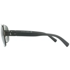Polo Ralph Lauren Aviator^Sunglasses PH3110 91576G Semi Shiny Dark Gunmetal Si