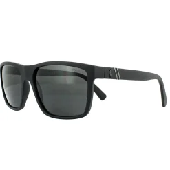 Polo Ralph Lauren Rectangle^Sunglasses PH4133 528487 Matt Black Dark Grey