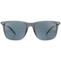 Polo Ralph Lauren Rectangle^Sunglasses PH4163 532087 Transparent Shiny Grey Grey
