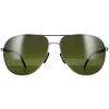 Porsche Design Polarised^Sunglasses P8651 F Palladium Green Polarized
