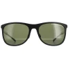 Porsche Design Polarised|Rectangle^Sunglasses P8672 C Black Gold Green Grey Polarized