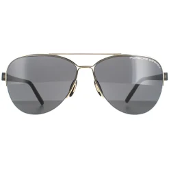Porsche Design Aviator^Sunglasses P8676 D Gold Grey Blue