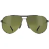 Porsche Design Polarised^Sunglasses P8649 I Gunmetal Green Polarized