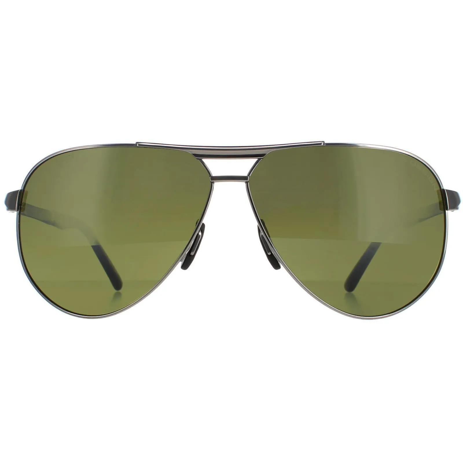 Porsche Design Polarised^Sunglasses P8649 I Gunmetal Green Polarized