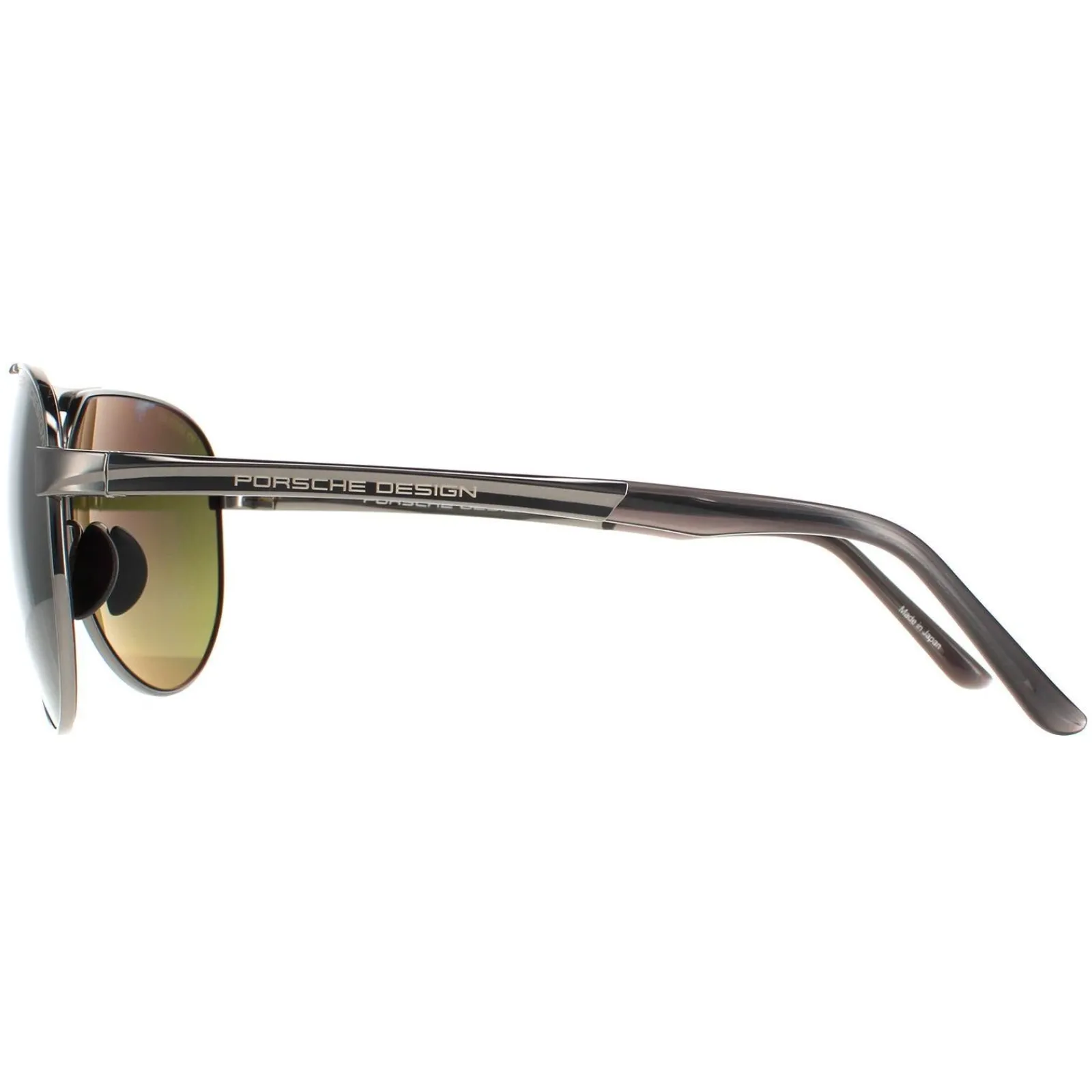 Porsche Design Polarised^Sunglasses P8649 I Gunmetal Green Polarized