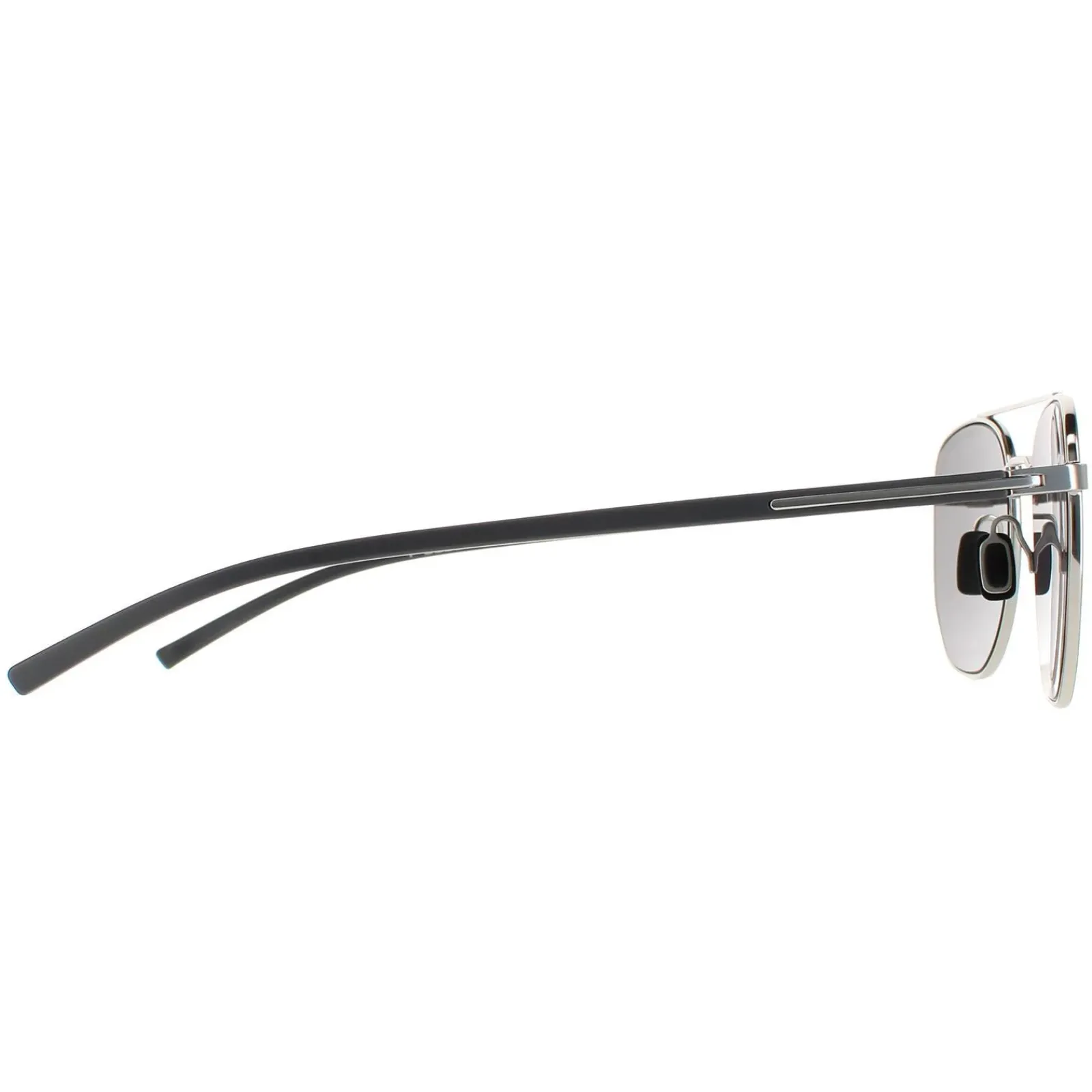 Porsche Design Round^Sunglasses P8695 D Palladium Strong Dark Blue Mirror