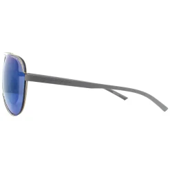 Porsche Design Aviator^Sunglasses P8682 D Gold Blue Silver Mirror