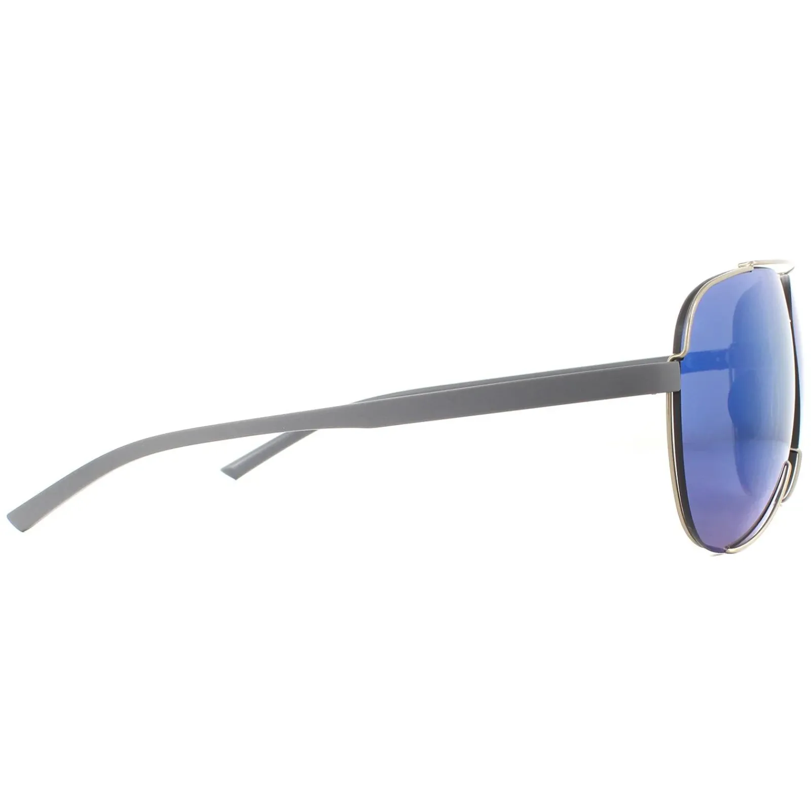 Porsche Design Aviator^Sunglasses P8682 D Gold Blue Silver Mirror
