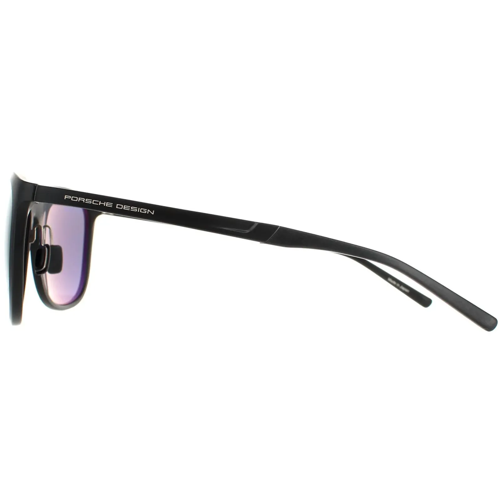 Porsche Design Polarised|Rectangle^Sunglasses P8672 A Grey Transparent Grey Polarized