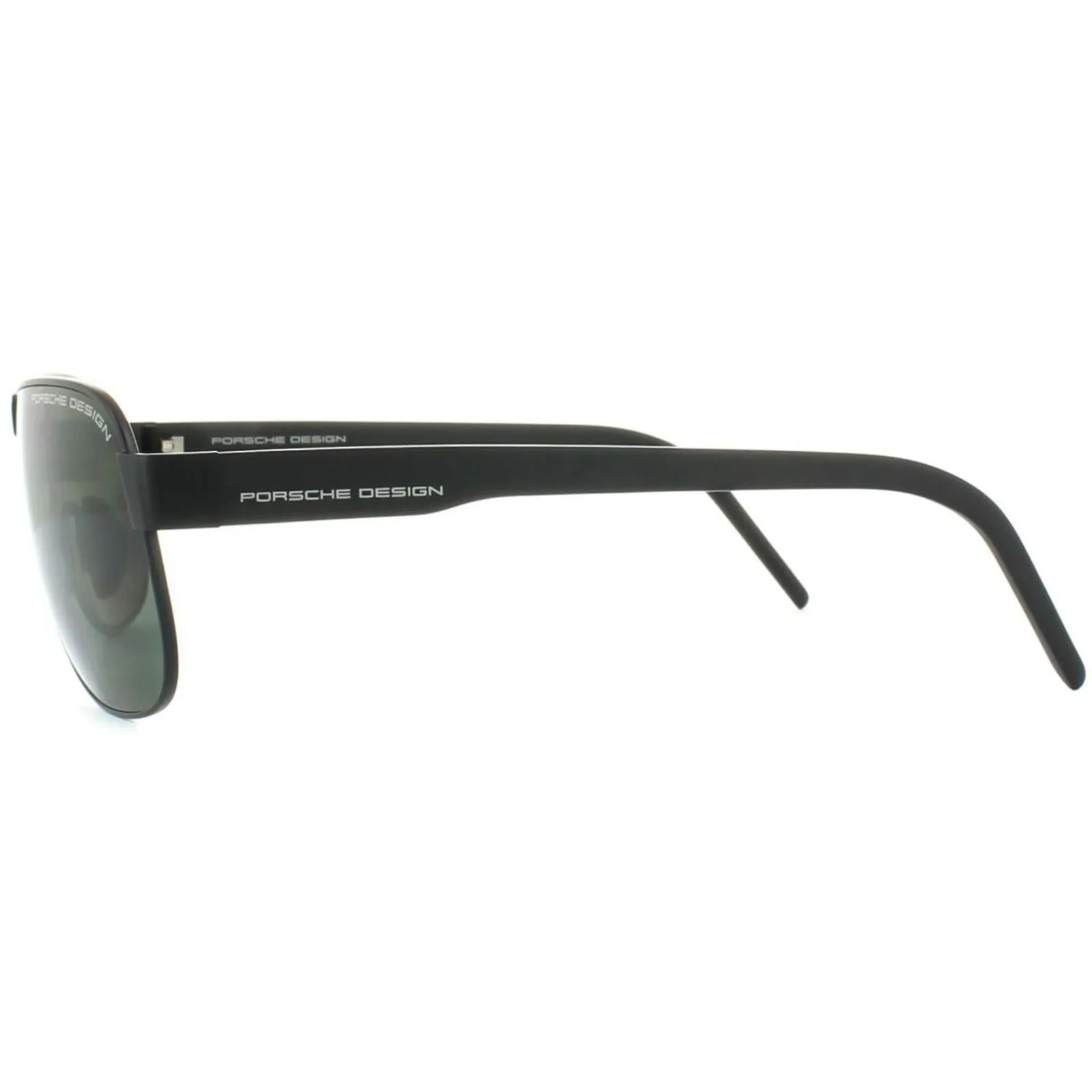 Porsche Design Polarised^Sunglasses P8633 A V401 Black Grey Green Polarized