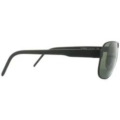 Porsche Design Polarised^Sunglasses P8633 A V401 Black Grey Green Polarized