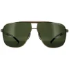 Porsche Design Polarised^Sunglasses P8665 B Gold Green Grey Polarized