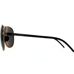 Porsche Design Polarised^Sunglasses P8651 B Gold Green Grey Polarized