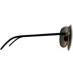 Porsche Design Polarised^Sunglasses P8651 B Gold Green Grey Polarized