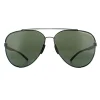 Porsche Design Aviator^Sunglasses P8682 A Matte Black Green
