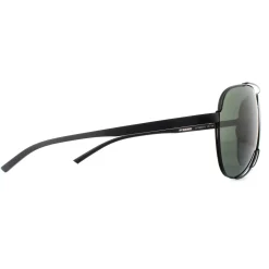 Porsche Design Aviator^Sunglasses P8682 A Matte Black Green