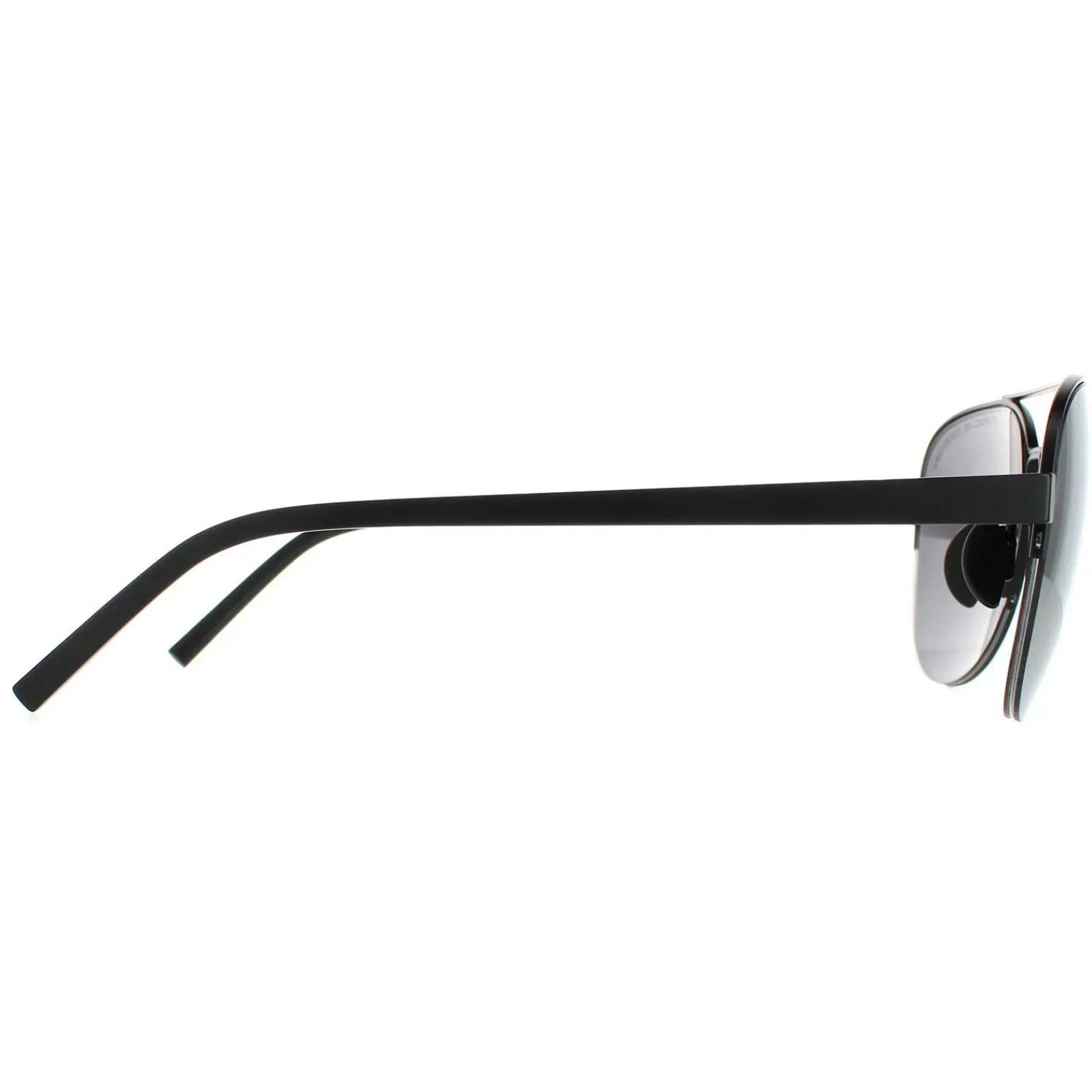 Porsche Design Aviator^Sunglasses P8676 A Black Mercury Silver Mirror