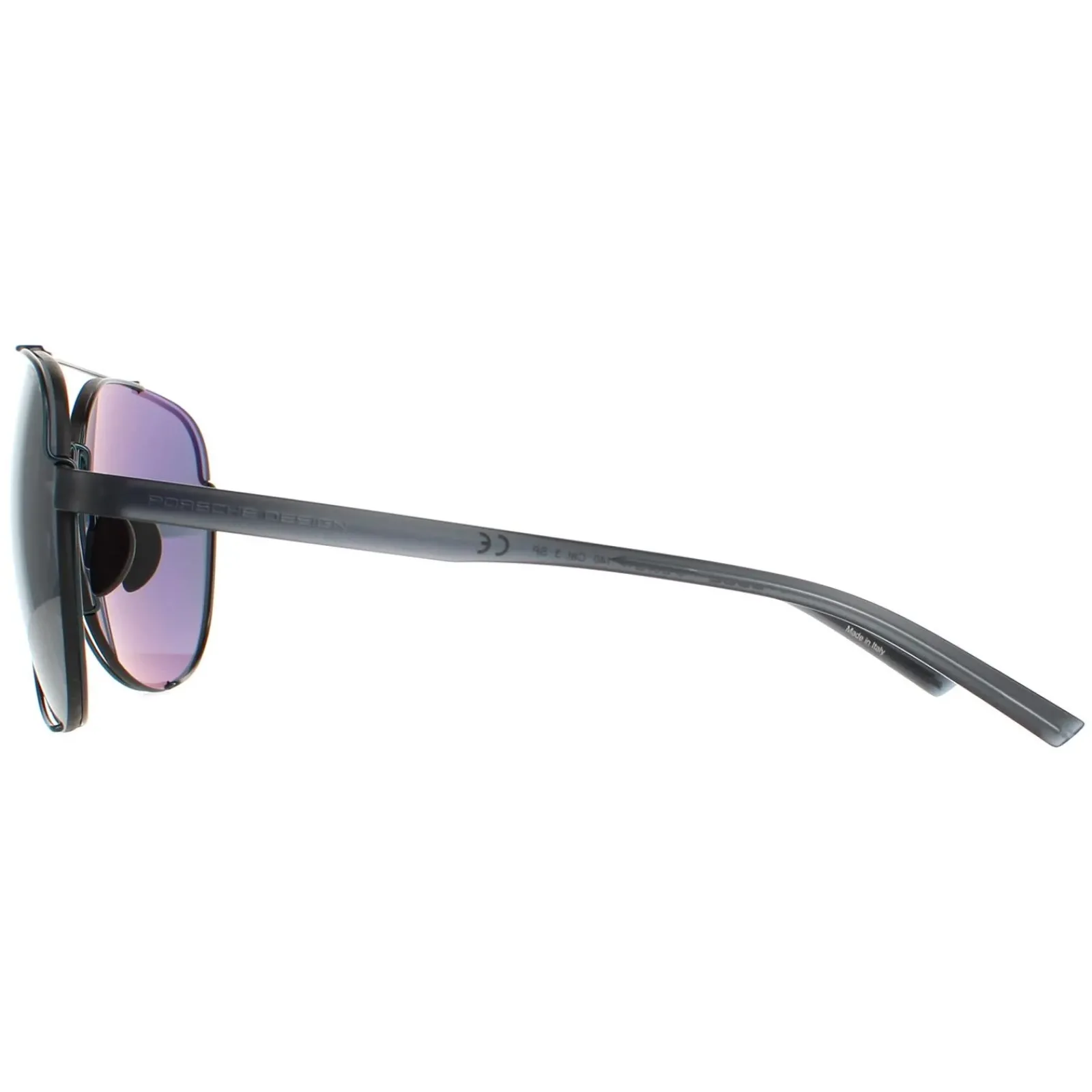 Porsche Design Aviator^Sunglasses P8682 C Matte Black Dark Grey