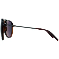 Porsche Design Polarised|Aviator^Sunglasses P8912 B Brown Grey Grey Polarized AR