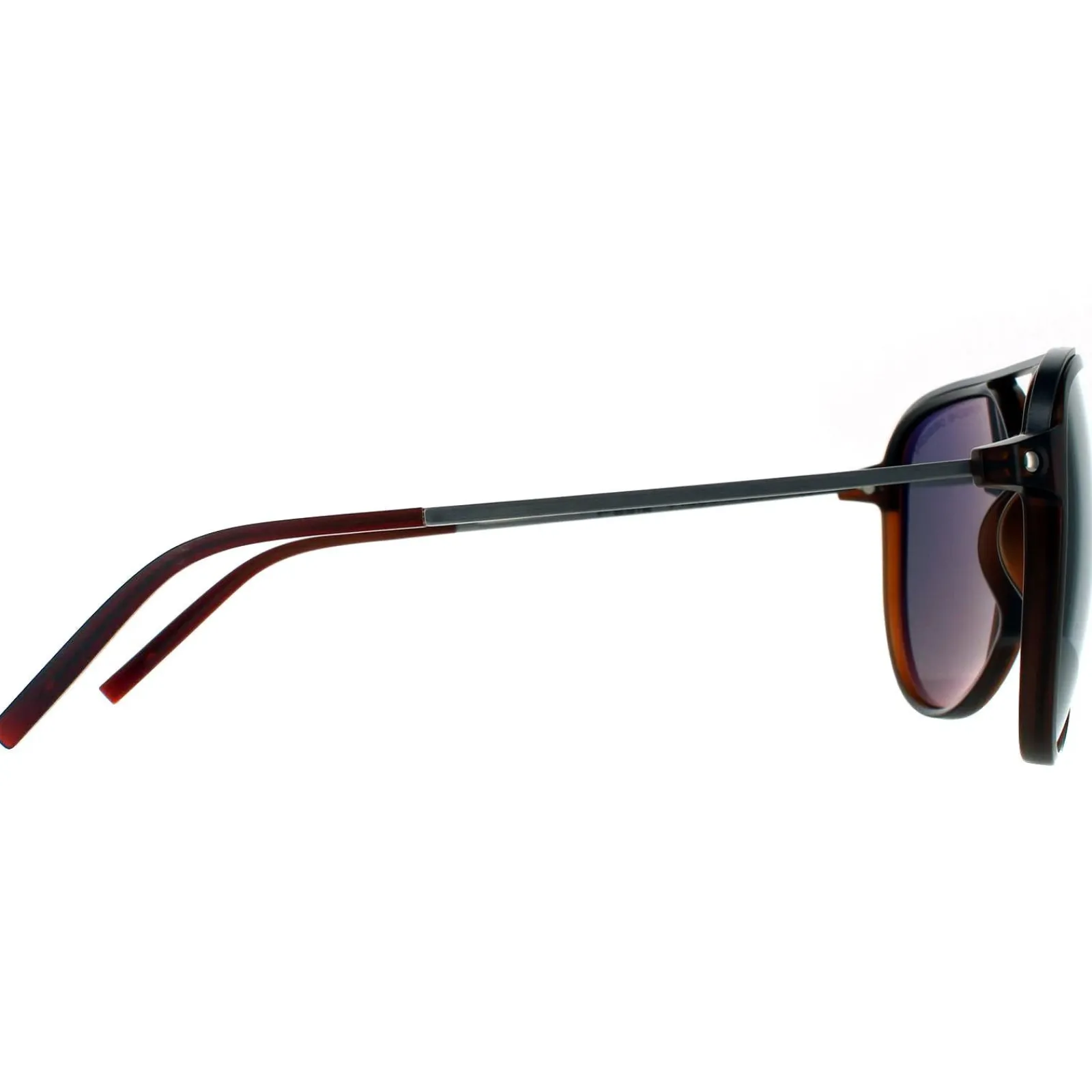 Porsche Design Polarised|Aviator^Sunglasses P8912 B Brown Grey Grey Polarized AR
