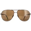 Porsche Design Polarised^Sunglasses P8651 C Brown Brown Polarized