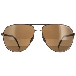 Porsche Design Polarised^Sunglasses P8651 C Brown Brown Polarized