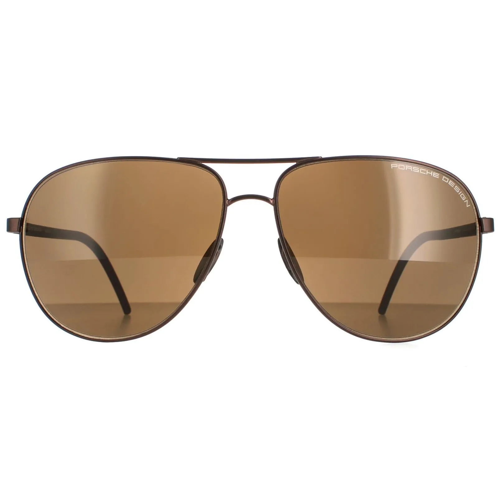 Porsche Design Polarised^Sunglasses P8651 C Brown Brown Polarized