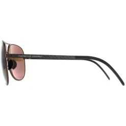 Porsche Design Polarised^Sunglasses P8651 C Brown Brown Polarized