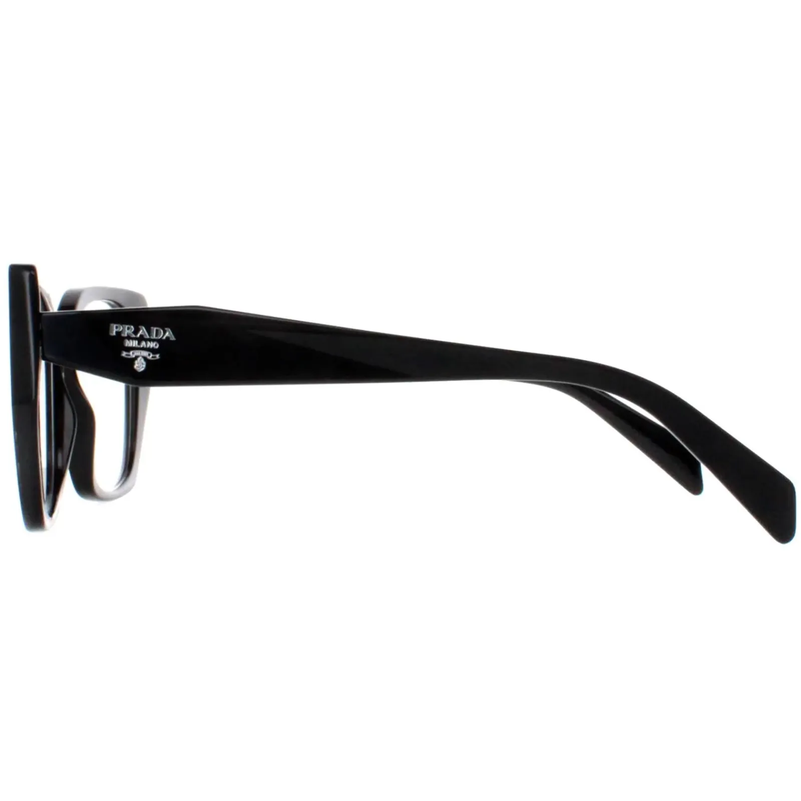 Prada Prada^Eyeglasses PR18WV 1AB1O1 Black Women