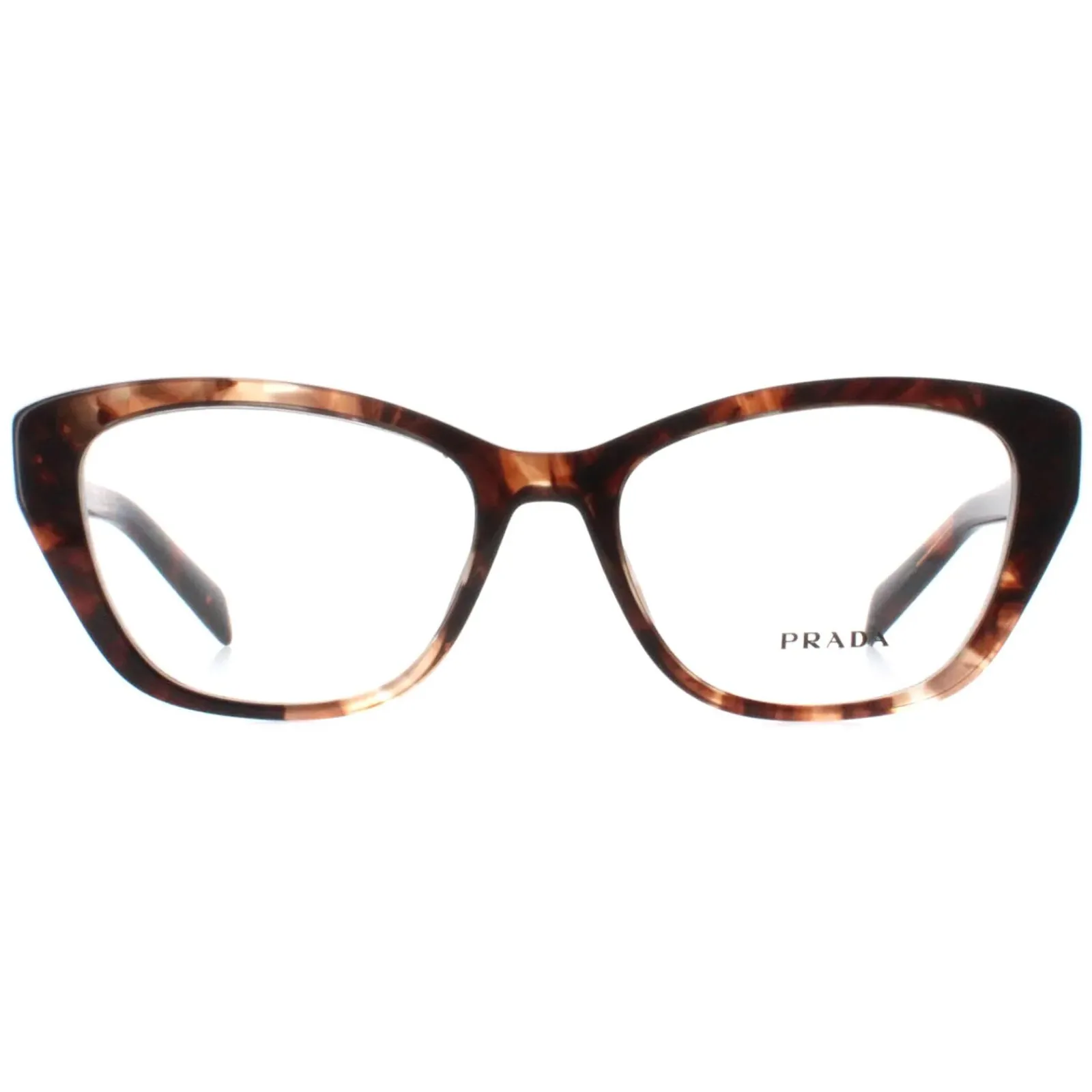 Prada Prada^Eyeglasses PR19WV 07R1O1 Caramel Tortoise Women