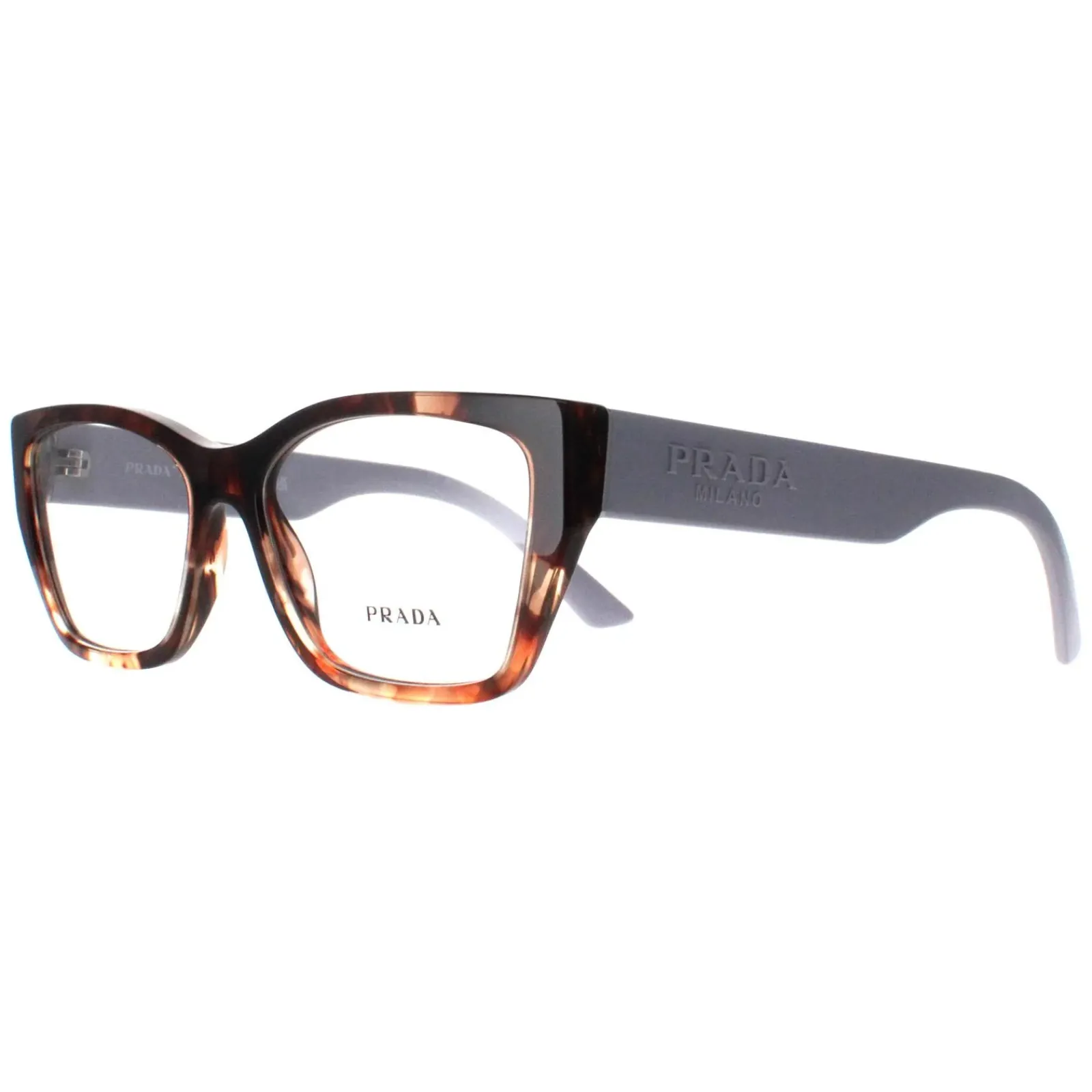 Prada Prada^Eyeglasses PR11YV 07R1O1 Caramel Tortoise Women