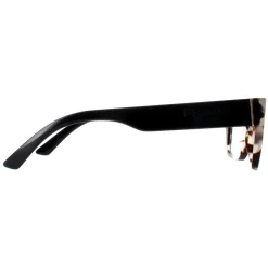 Prada Prada^Eyeglasses PR11YV UAO1O1 Black and White Women