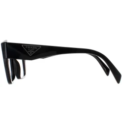 Prada Square|Prada^Eyeglasses PR09ZV 1AB1O1 Black Women