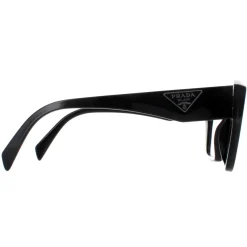 Prada Square|Prada^Eyeglasses PR09ZV 1AB1O1 Black Women