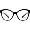 Prada Prada^Eyeglasses PR20ZV 16K1O1 Black Women