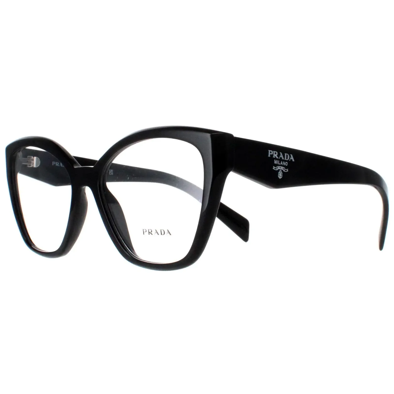 Prada Prada^Eyeglasses PR20ZV 16K1O1 Black Women