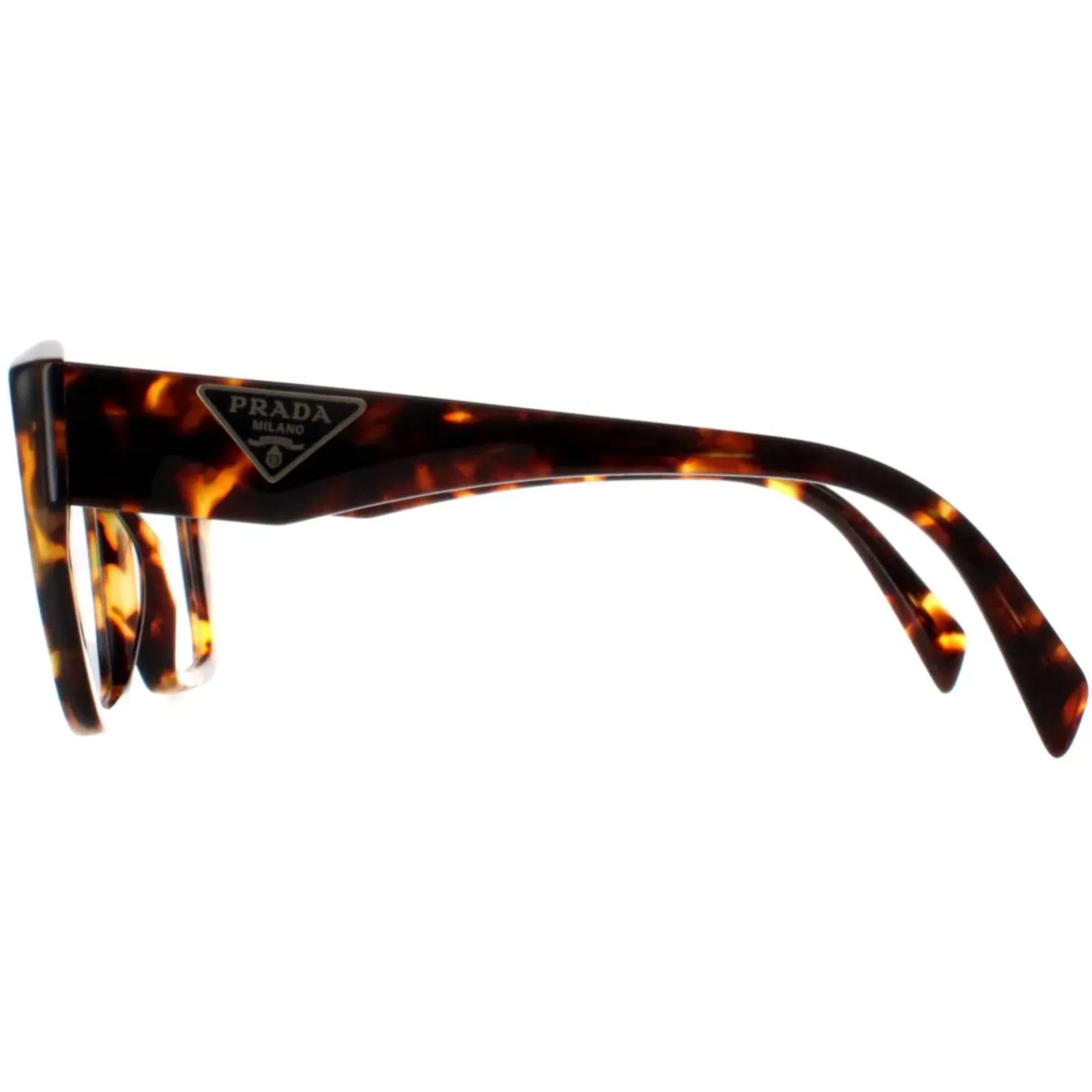 Prada Square|Prada^Eyeglasses PR09ZV VAU1O1 Honey Tortoise Women