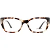 Prada Rectangle|Prada^Glasses Frames PR11YV UAO1O1 Talc Toroise Women