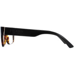 Prada Rectangle|Prada^Glasses Frames PR11YV 2AU1O1 Dark Havana Women