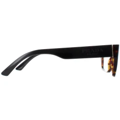 Prada Rectangle|Prada^Glasses Frames PR11YV 2AU1O1 Dark Havana Women