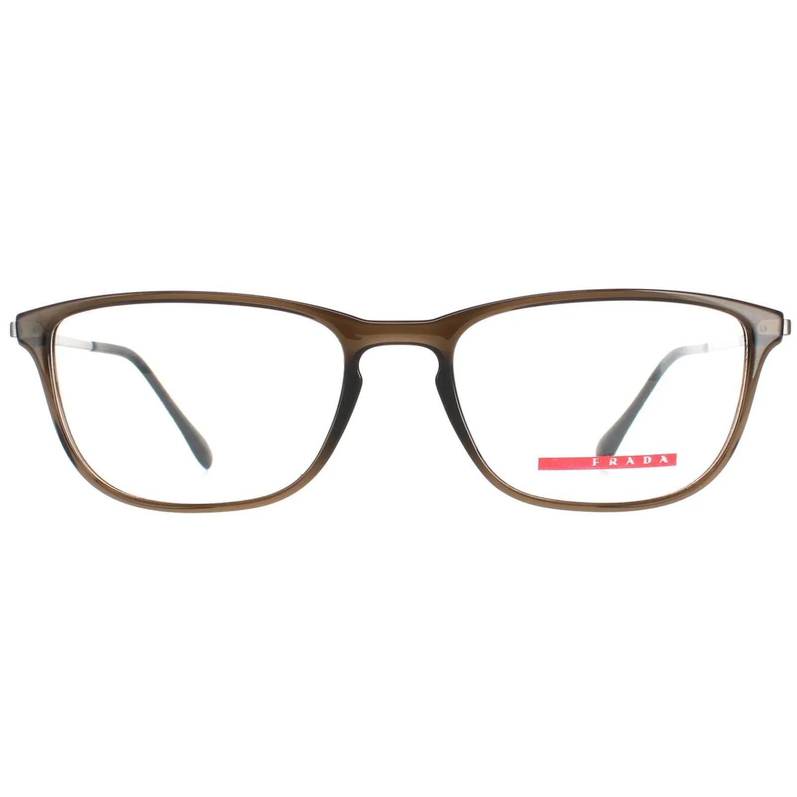 Prada Sport Rectangle^Glasses Frames PS05IV MQF101 Brown Men
