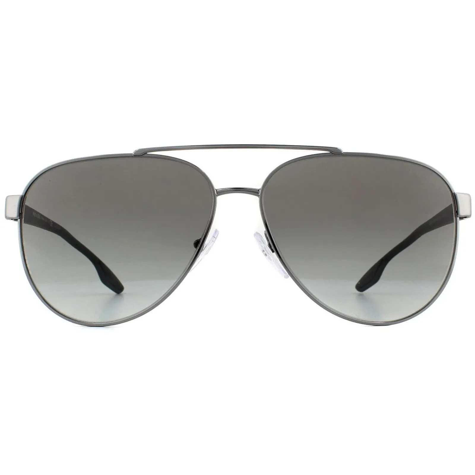 Prada Sport Aviator^Sunglasses PS54TS 5AV3M1 Gunmetal Grey Gradient 58mm